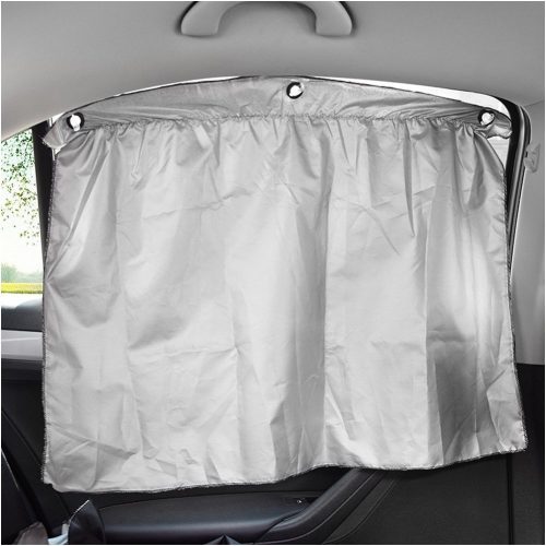 Car Sun Shade Car Window Shade Double Thickness Rear Side Window Auto Windshield Sunshades Universal Fit for RV truck UV protection 2 Pack by aokway - car window curtains for privacy