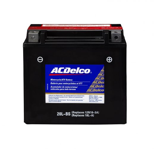 ACDelco ATX20LBS Specialty AGM Powersports JIS 20L-BS Battery - Car Battery