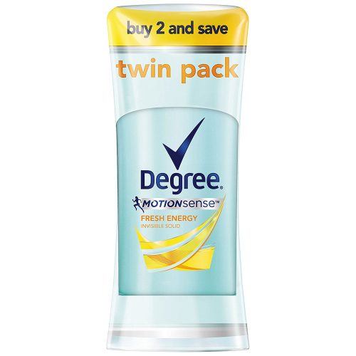 Degree Dry Protection Antiperspirant, Fresh Energy 2.6 Oz (Twin Pack) - Deodorant for Women