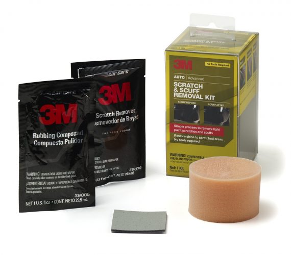 3M 39087 Scratch and Scuff Removal Kit - 1 oz.- Owing car scratch removers