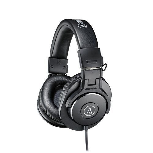 Audio-Technica ATH-M30x Over-Ear Professional Studio Monitor Headphones (Black) - studio headphones