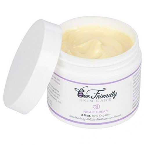 Best Night Cream 100% All Natural & 80% Organic Night Cream By BeeFriendly, Anti Wrinkle, Anti Aging, Deep Hydrating & Moisturizing Night Time Eye, Face, Neck & Decollete Cream for Men and Women - Eye Creams For Women