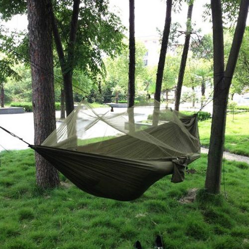 Camping Hammock with Mosquito Net - Hammocks With Mosquito Net