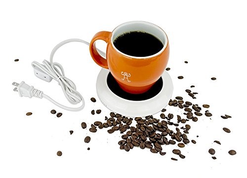 Desktop heated coffee/tea mug warmer - candle & wax warmer