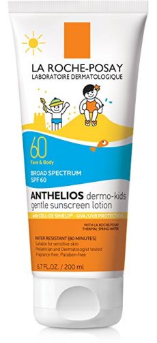 La Roche-Posay Anthelios Kids Sunscreen for Face and Body SPF 60 with Antioxidants and Vitamin Eb - Sunscreen For Kids