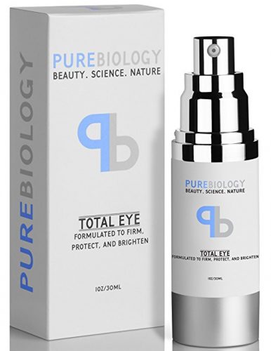 Pure Biology “Total Eye” Anti Aging Eye Cream Infused with Instant Lift Technology & Baobab Fruit Extract - Instant Firming & Long-Term Reduction in Wrinkles, Bags & Dark Circles (1 oz.) - Eye Creams For Women