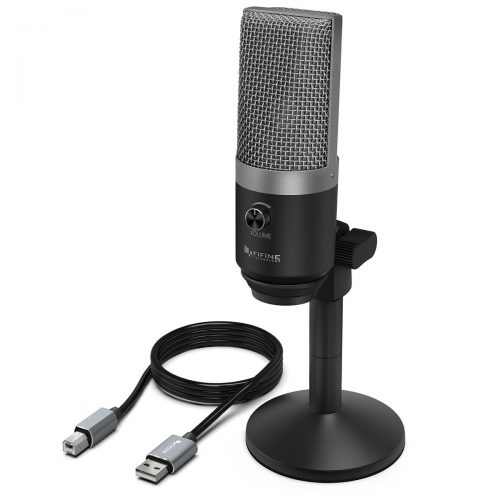 USB Microphone, FIFINE PC Microphone for Mac and Windows Computers, Optimized 