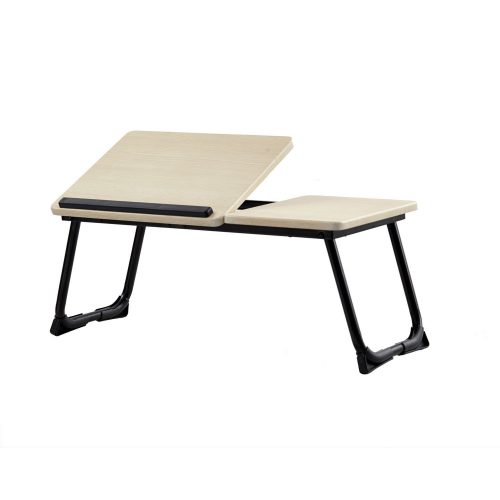 Green Forest Laptop Desk Stand Foldable Portable Large Size Tilting Home and Office Supplies MDF Lap Desk Bed Tray Beige 