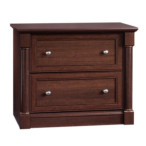 Sauder Palladia Lateral File, Cherry - wooden-file-cabinets