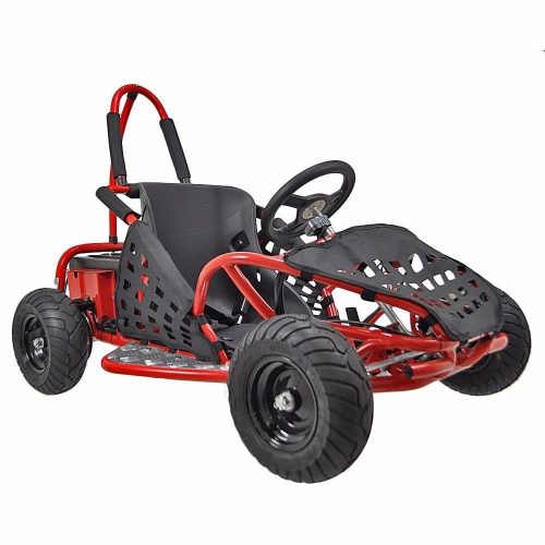 XtremepowerUS Gas Off Road Go Kart 2.5HP 80cc 4 Stroke, EPA Approval, Red - Off Road Go Karts