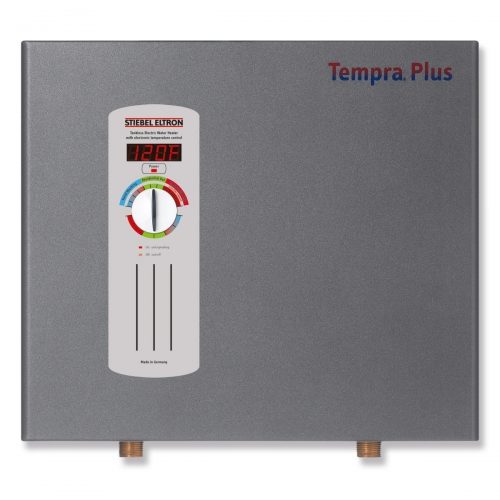 Stiebel Eltron Tempra Plus 29 kW, tankless electric water heater with Self-Modulating Power Technology & Advanced Flow Control