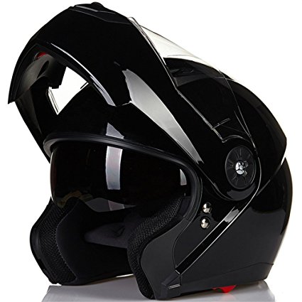 ILM 8 Colors Motorcycle Modular Flip-up Dual Visor Helmet DOT