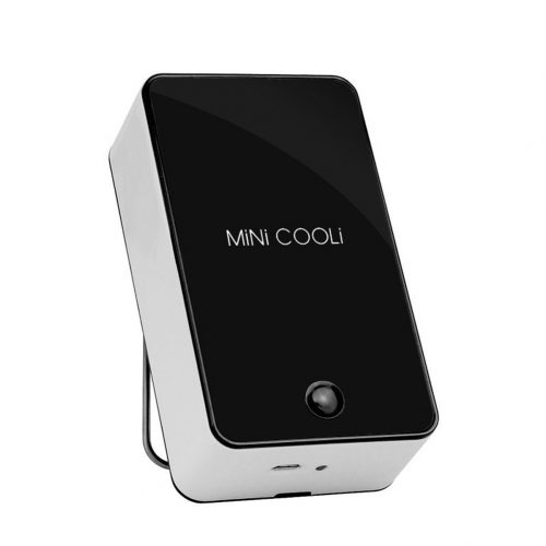 Wooboo Mini Cooli 5th generation Mini Portable USB Rechargeable HandHeld Air Conditioner Summer Cooler Fan, Batteries Powered No Leaf Fan
