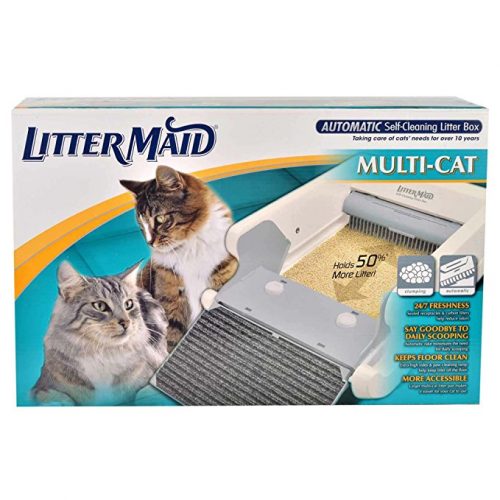 LitterMaid Multi-Cat Automatic Self-Cleaning Litter Box - Cat Self-Cleaning Litter Boxes