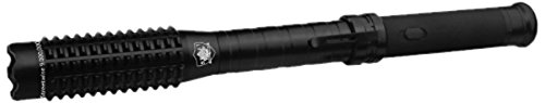 Streetwise Security Products Mini Barbarian Stun Baton Flashlight, Black