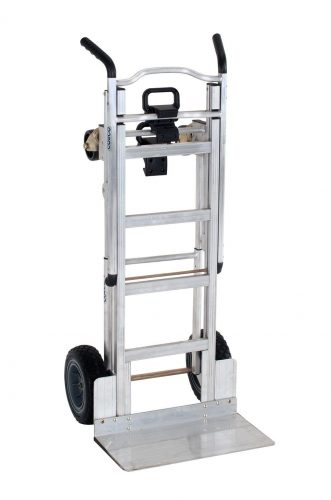 Cosco 3-in-1 Aluminum Hand Truck/Assisted Hand Truck/Cart w/ flat free wheels