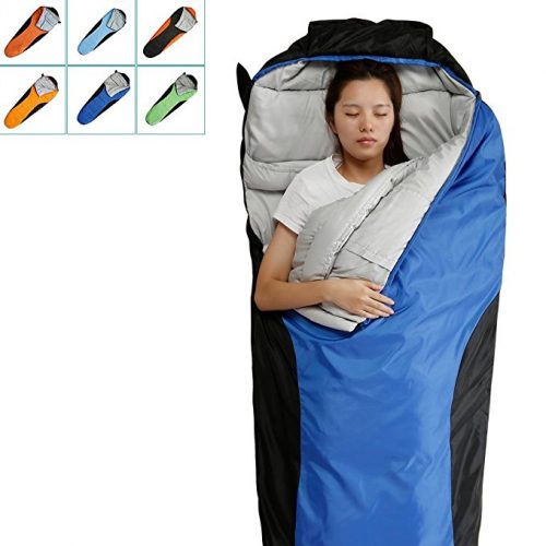 “FARLAND Camping Sleeping Bag-Envelope Mummy Outdoor Lightweight Portable Waterproof Perfect for 20 degree Travelling, Hiking Activities” - Sleeping Bags