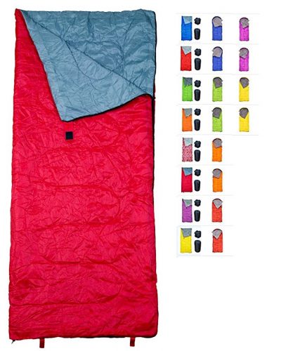 “RevalCamp Sleeping Bag  for Indoor & Outdoor Use. Great for Kids, Boys, Girls, Teens & Adults. Ultralight and compact bags are perfect for hiking, backpacking & camping” - Sleeping Bags