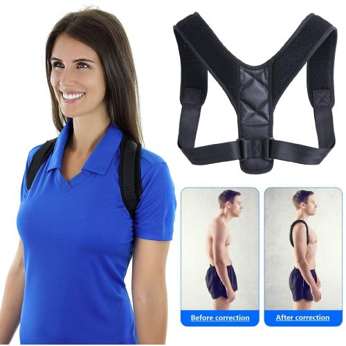 Back Posture Corrector Brace For Women Men And Kids,It Can Be Adjusted Freely To Relieve The Pain In Shoulder And Back - Posture Braces For Men And Women