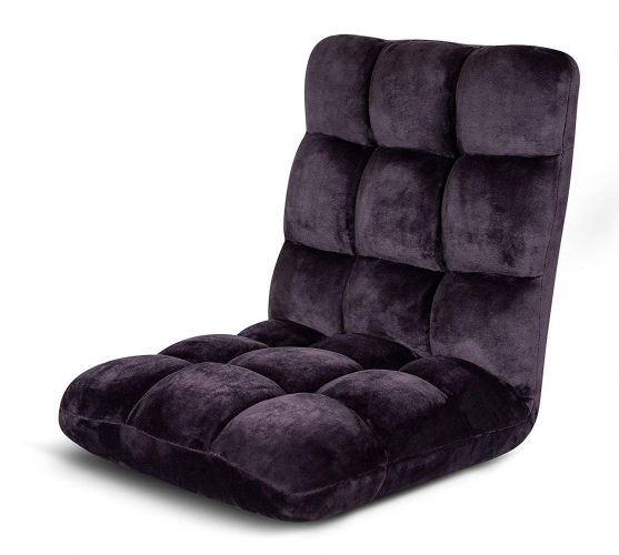BirdRock Home Adjustable 14-Position Memory Foam Floor Chair 