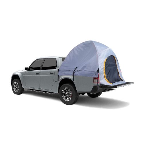 Leoneva Portable Outdoor Full Size Short Bed 5.5ft/Standard Bed 6.5ft Truck Tent with Carrying Bag for Camping, Hiking, Travel, Fishing(US Stock, Gray)