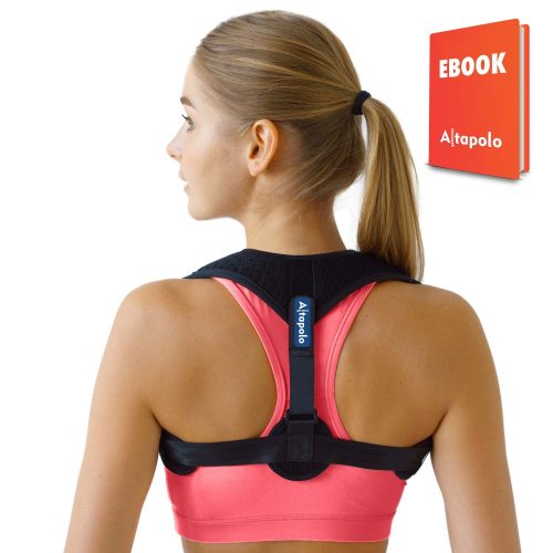 Posture Corrector for Men & Women – Adjustable Correcting Shoulder Support for Men & Women – Figure 8 Clavicle Posture Brace for Shoulder Alignment – Invisible Thoracic Brace for Hunching & Slouching - Posture Braces For Men And Women