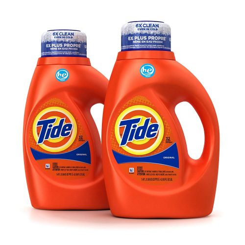 Tide Original Scent He Turbo Clean Liquid Laundry Detergents