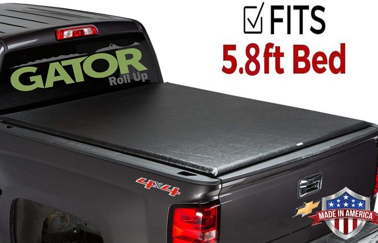 Gator Roll Up Tonneau Truck Bed Cover 2014-2020 Chevy Silverado GMC Sierra 5.8 ft Bed - Truck Bed Covers