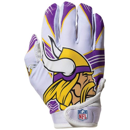 Franklin Sports NFL Team Licensed Youth Football Receiver Gloves (Pair)