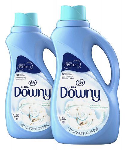 Downy Ultra Cool Cotton Liquid Fabric Conditioner, 2 Count