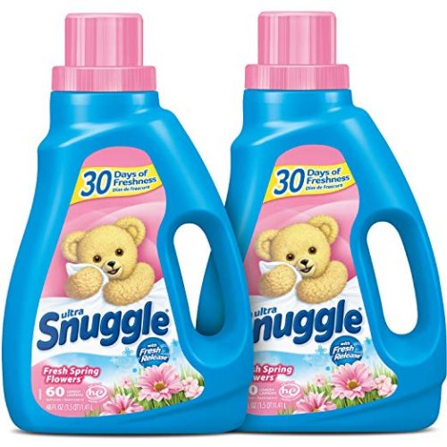 Snuggle Liquid Fabric Softener with Fresh Release, Fresh Spring Flowers, 48 Fluid Ounces (Pack of 2)