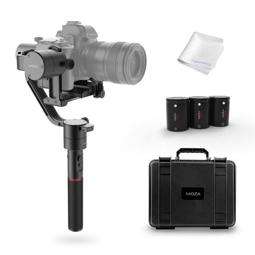MOZA Air 3-Axis Handheld Gimbal Camera Stabilizer+Dual Handle Set For Mirrorless Cameras and most DSLRs,Sony A7SII,Panasonic GH5,Canon EOS 5D Mark IV,BMPCC,Support Cameras Weights between 1.1Lb-7Lb