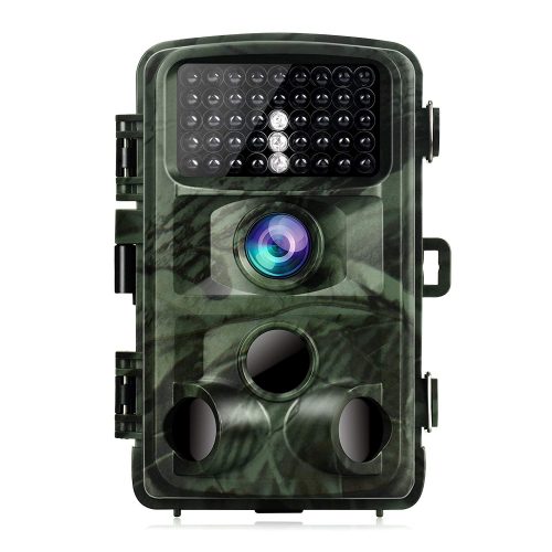 TOGUARD Trail Camera 14MP 1080P Night Vision Game Camera Motion Activated Wildlife Hunting Cam 120° Detection with 0.3s Trigger Speed 2.4" LCD Display IP56 Waterproof