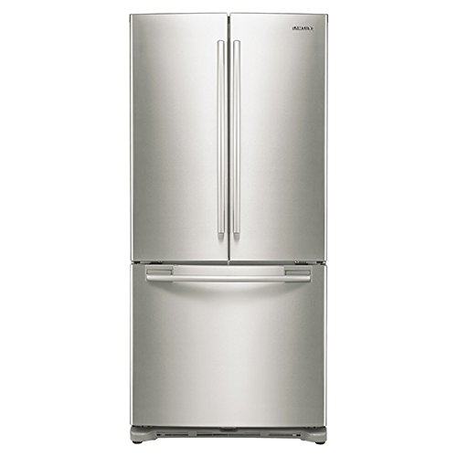 SAMSUNG RF18HFENBSR Counter-Depth French Door Refrigerator, 17.5 Cubic Feet, Stainless Steel