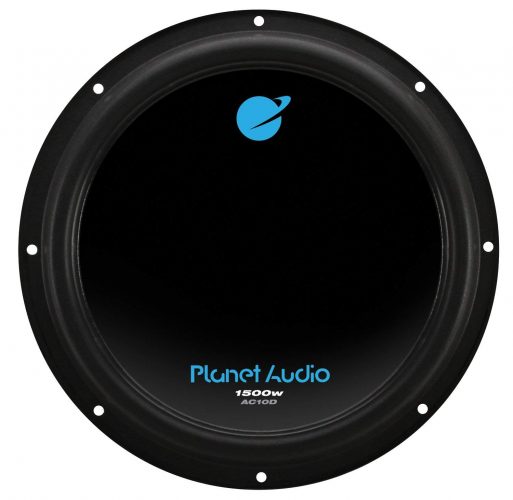  Planet Audio AC10D 1500 Watt, 10 Inch, Dual 4 Ohm Voice Coil Car Subwoofer