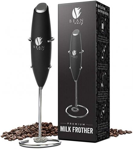Bean Envy Electric Milk Frother Handheld, Perfect for the Best Latte, Whip Foamer - Milk Frothers