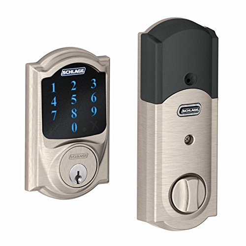 Schlage Z-Wave Connect Camelot Touchscreen Deadbolt - Electronic Door Locks