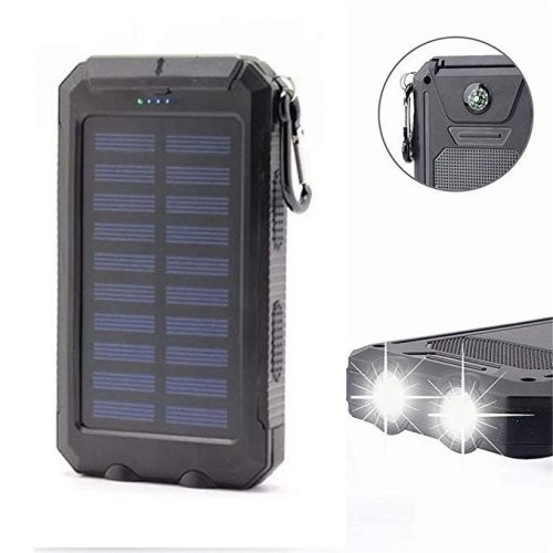 Solar Charger 20000mAh Power Bank, Portable Charger Solar Phone Charger - Solar Power Banks