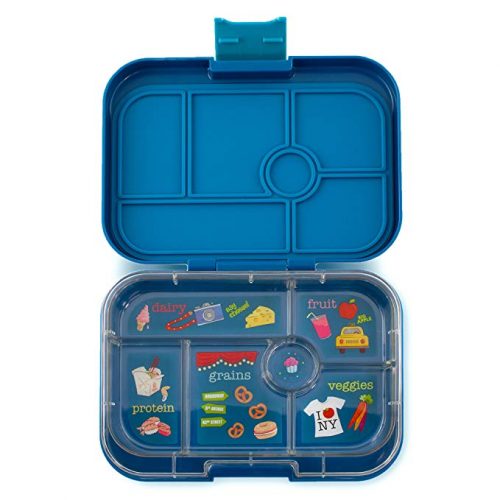 YUMBOX Original (Empire Blue) Leakproof Bento Lunch Box Container for Kids - Kid Lunch Boxes
