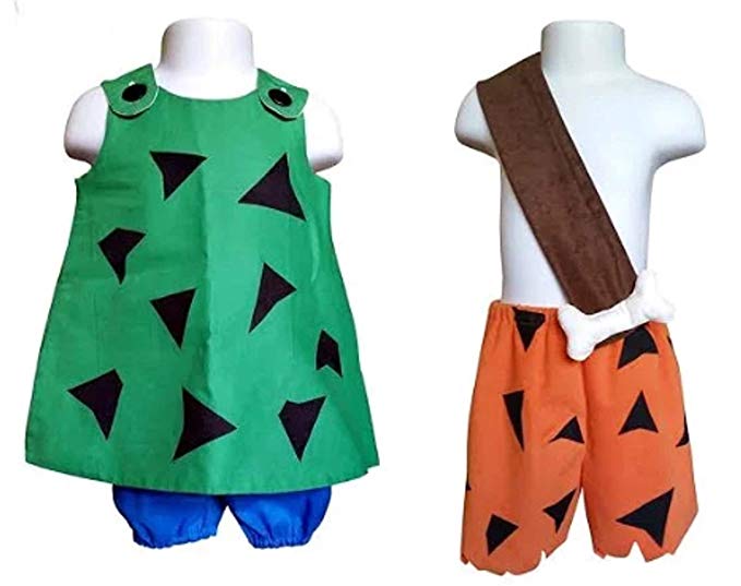 Perfect Pairz Pebbles and BAMM BAMM Halloween Coordinates-Sold Separately