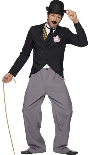 Smiffy's Men's 1920's Star Costume with Jacket Trousers Mock Waistcoat and Tie