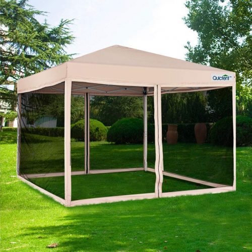 Quictent Ez Pop up Canopy with Netting Screen House Tent - camping screen house