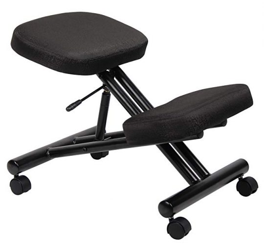 Boss Office Products B248 Ergonomic Kneeling Stool - Ergonomic Kneeling Chairs