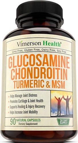 Glucosamine with Chondroitin Turmeric MSM Boswellia - Joint Supplements