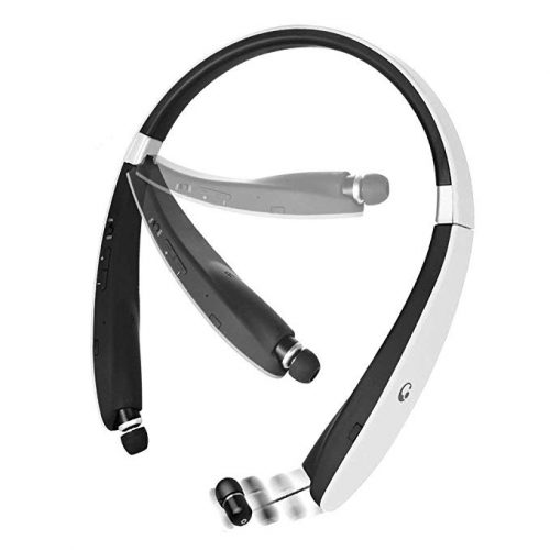 Bluetooth Headset, LBell Retractable Headset  - Bluetooth Neckband Headphones