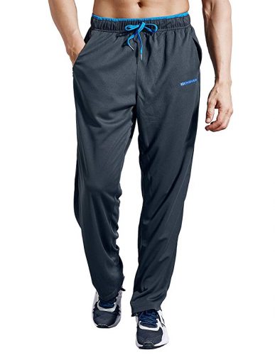 Zengvee Men's Sweatpant with Zipper Pockets - Sweatpants for Men