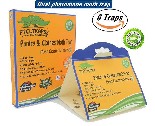  Dual Moth Traps, Highly Effective ALL-AROUND