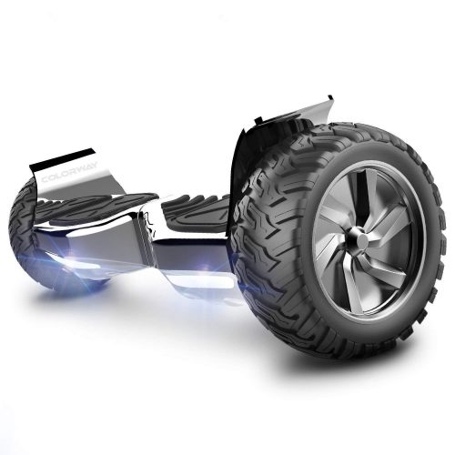 COLORWAY Hoverboard All-Terrain 8.5'' Off Road UL Certified with APP Built-in Bluetooth Speakers and Carry Bag