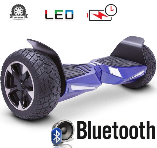2020 Two Wheel Self Balance Scooter Off-Road Hoverboard UL 2272 Bluetooth Speakers 8.5 Inch All Terrain Road Condition