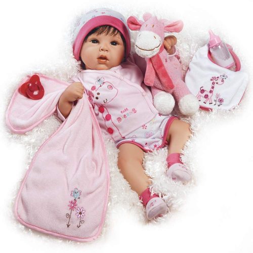 Paradise Galleries Lifelike Realistic Baby Doll, Tall Dreams Gift Set Ensemble, 19-inch Weighted Baby, for Ages 3+